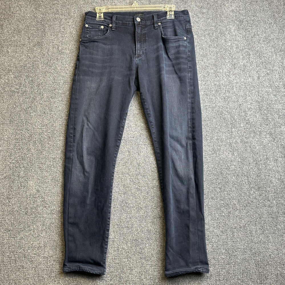 Citizens of Humanity Gage Classic Straight Jeans Mens 30 Black Denim Classic USA